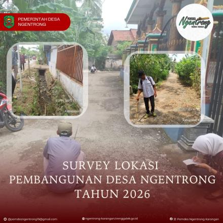 Survei Lokasi Kegiatan Rencana Kerja Pemerintah Desa TA 2026